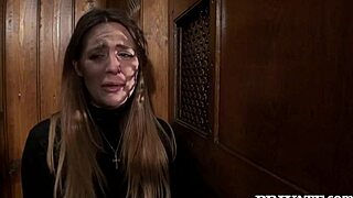 Lesbian Scissoring Pussy Play with Double Dildo Toys and Hardcore Licking