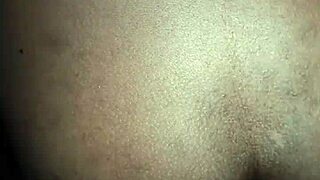 Pretty Ebony Couple's Rough Doggystyle Creampie Fuck