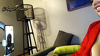 Angel Lima's Sexy Live Turns Wild with Ripped Clothes Striptease