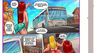 i dive into full cartoon comic bus mischief homemade style