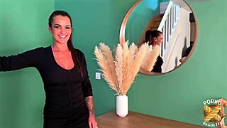 Amy Takes Brutal MMF Pounding from Two Hung Stallions in Lingerie