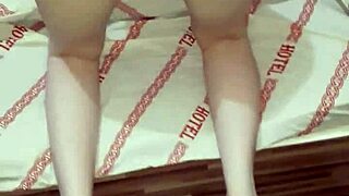 i pounded that pale young skinny girl's tight pink pussy doggy