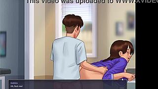 Bold missionary thrusts explode creampie deep in shaved pussy cumshot