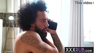 Wet big ass milf Lacey Jayne slurps cock in slippery nuru massage