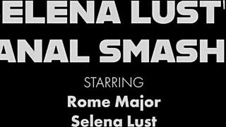 Bubble butt Selena Lust slammed doggystyle by Rome Majors' throbbing BBC