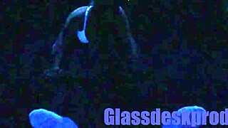 Scarlett Johnson Blacklight Glow Sex Solo Spy Session