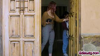 Siri Dahl and Spencer Bradley's Passionate Redhead Tribbing and Rimjob