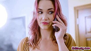 Siri Dahl and Spencer Bradley's Passionate Redhead Tribbing and Rimjob