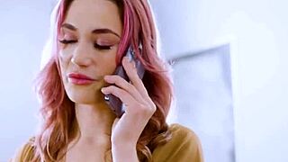 Siri Dahl and Spencer Bradley's Passionate Redhead Tribbing and Rimjob