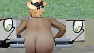 Sexy trans ass shaking homemade crossdressing amateur update shakes hard!