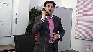 omg boss drillz me n blonde secretary so hard