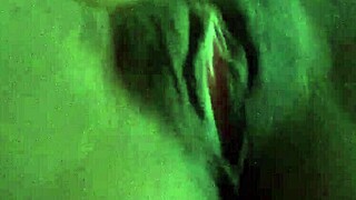 sexy ebony strips stockings sensual masturbation tease!