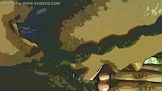 Ebony wet pussy tamed by dildo and tongue team tag