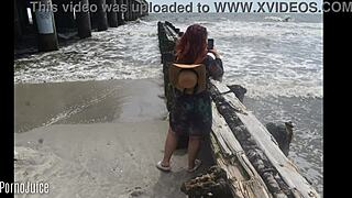 Colombian beach bunny teasingly exposes all her tight solo holes