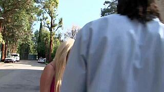 big black stud spots stranded white teen and pounds her tight hole