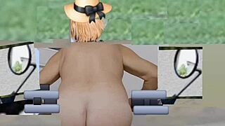 Sexy trans ass shaking homemade crossdressing amateur update shakes hard!