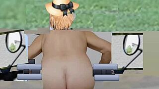 Sexy trans ass shaking homemade crossdressing amateur update shakes hard!