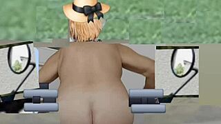 Sexy trans ass shaking homemade crossdressing amateur update shakes hard!