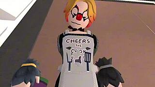 In recroom 3 he pounds cute femboy ass relentlessly