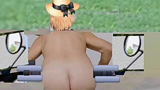 Sexy trans ass shaking homemade crossdressing amateur update shakes hard!