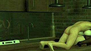 esmeralda slut rides rough all over house cowgirl doggystyle