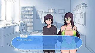 Snow's BIG TITS And HUGE ASS Daze In 3some!