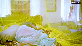 Hot desi babe's navel and curves get pounded hard with hindi moans