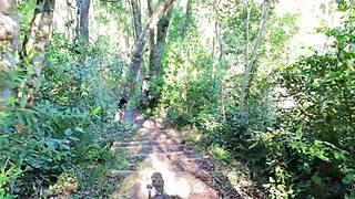 i lick every drop off his cock on our secret beach!