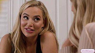 BIG TITS LESBIANS KISS FINGER PUSSIES IN HOT OFFICE SCISSORING