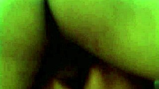 Horny Shaved Wife Takes Creampie Doggystyle at Home