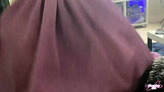 Panties Pushed Aside for Rough Ride on Huge Cock Now!