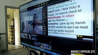 Busty Vicky Vette Squirts Hard with Massive Vibrator