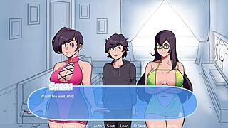 Snow's BIG TITS And HUGE ASS Daze In 3some!