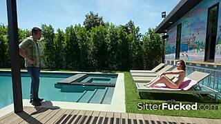 Babysitter, why sneak in breaking into the house tonight?