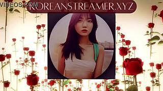 Sexy petite Korean virgin teases in voyeur interview