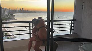 Sweetly riding until his sunset burst