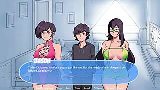 Snow's BIG TITS And HUGE ASS Daze In 3some!