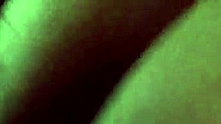 mature latina bbw arches back in doggy for homemade ass play