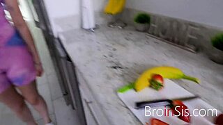 hey step bro stood up for me so i suck his cock thanks