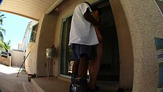 White Milf Caroline Pierce Craves Black Cock Rides In Kitchen Frenzy