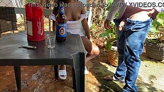 come see old guy fuck hot latina in bar