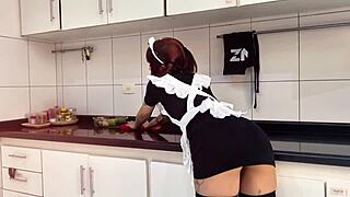 Boss Ravishes Perfect Alternative Maid Amberzinha Free Fuck