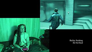 naked bbw gamer babe chills at lake house part 1 🎮🏖️