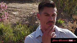 Adira Allure's Big Tits Bounce as She Rides Cock After Car Wash Squirting