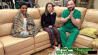 dr aria nicole jerks cum in sexy clinic extraction