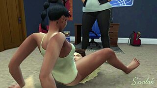 two mistresses dominate young boyfriend full story