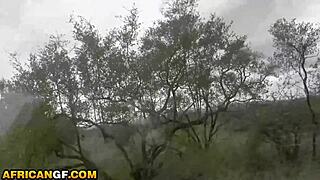 Ever wonder how tight ebony pussy takes big cock pounding?