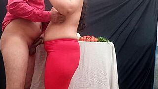 I totally lost it and fucked the veggie seller right in the open market real Indian heat by Jony Darling