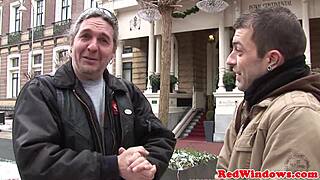 tourist pounds dutch hooker doggystyle till massive cumspray finish