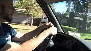 he strips her panties to fuck fat pussy before facial cumshot